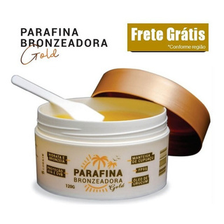 Parafina Bronzeador ideal para bronzeamento natural deixa marquinha ...