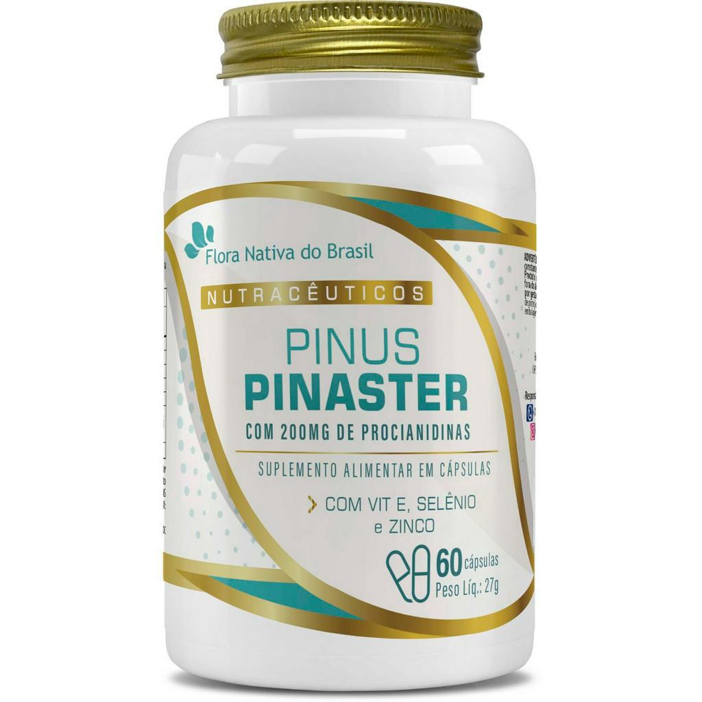 Pinus Pinaster Clareamento de Manchas na Pele Com vitamina E, selênio e zinco 60 Cápsulas em Oferta na Shopee