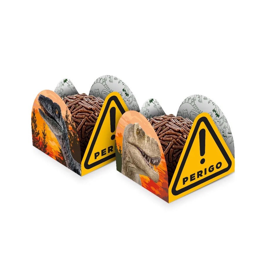 Porta Forminha - Reino dos Dinossauros - 50 Unidades - Regina - Rizzo Distribuidora