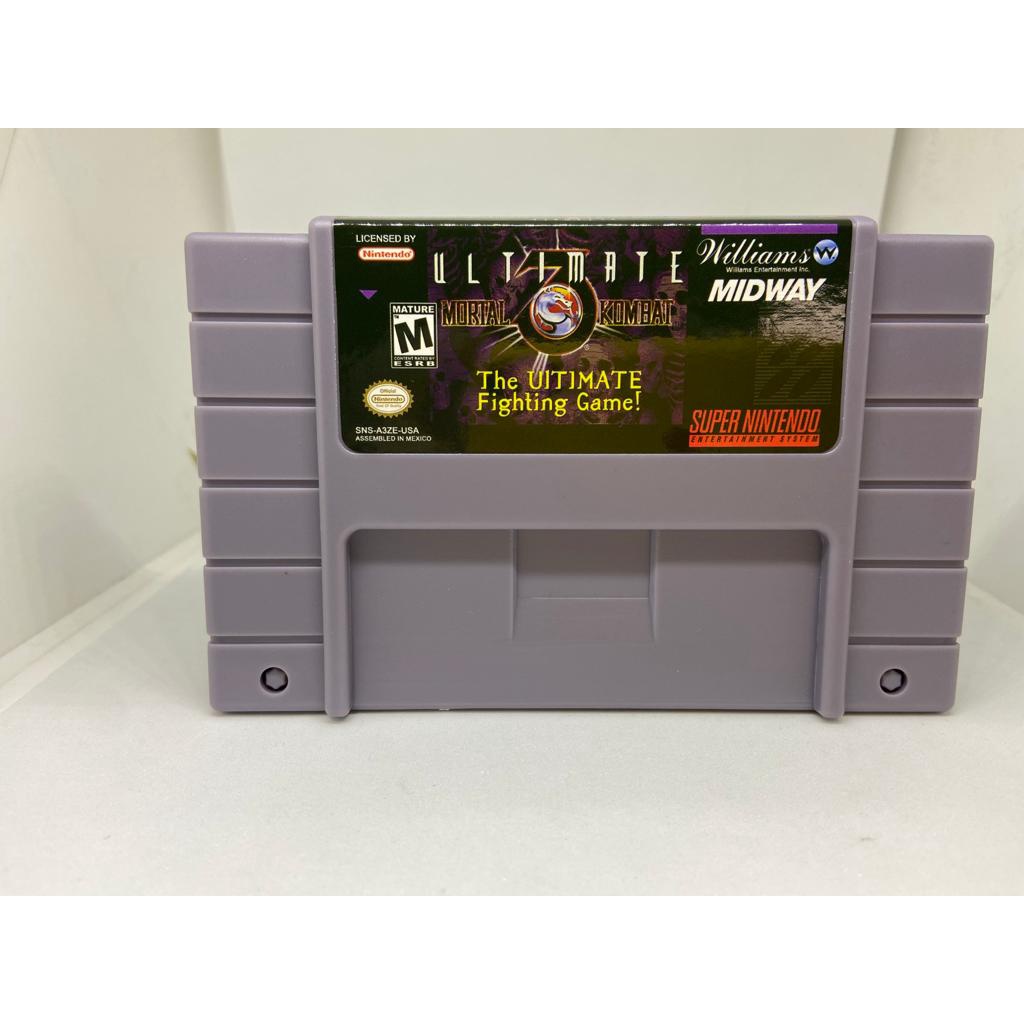 Fita / Cartucho Ultimate Mortal Kombat 3 Super Nintendo Snes