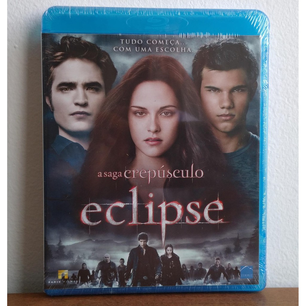 Blu Ray A Saga Crepusculo Eclipse Lacrado Shopee Brasil