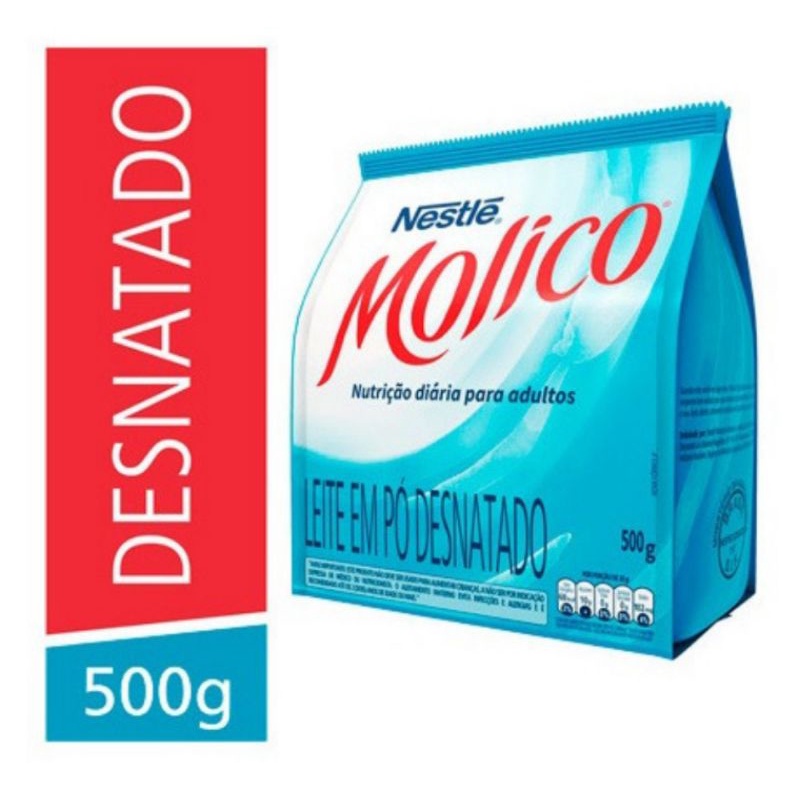 Leite em pó desnatado Molico 500g