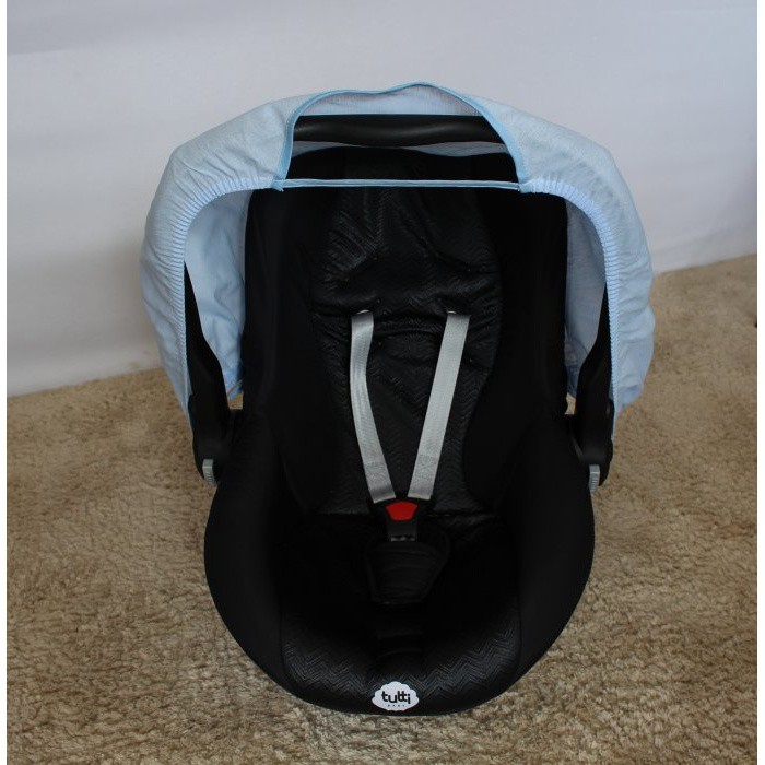 Capota Protetora Solar para Bebê Conforto Azul Bebê