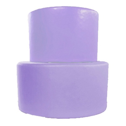 Base De Bolo Fake Maquete Cor Lilás Roxo Pronto Para Decorar