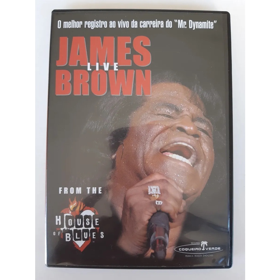 Dvd James Brown Live from The house of blues