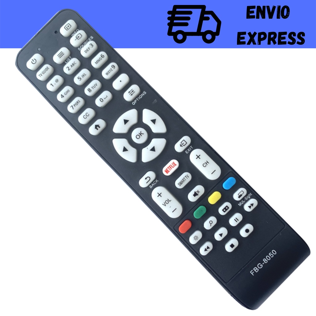 Controle Remoto TV Compatível AOC Com Netflix Smart aoc LED 8050