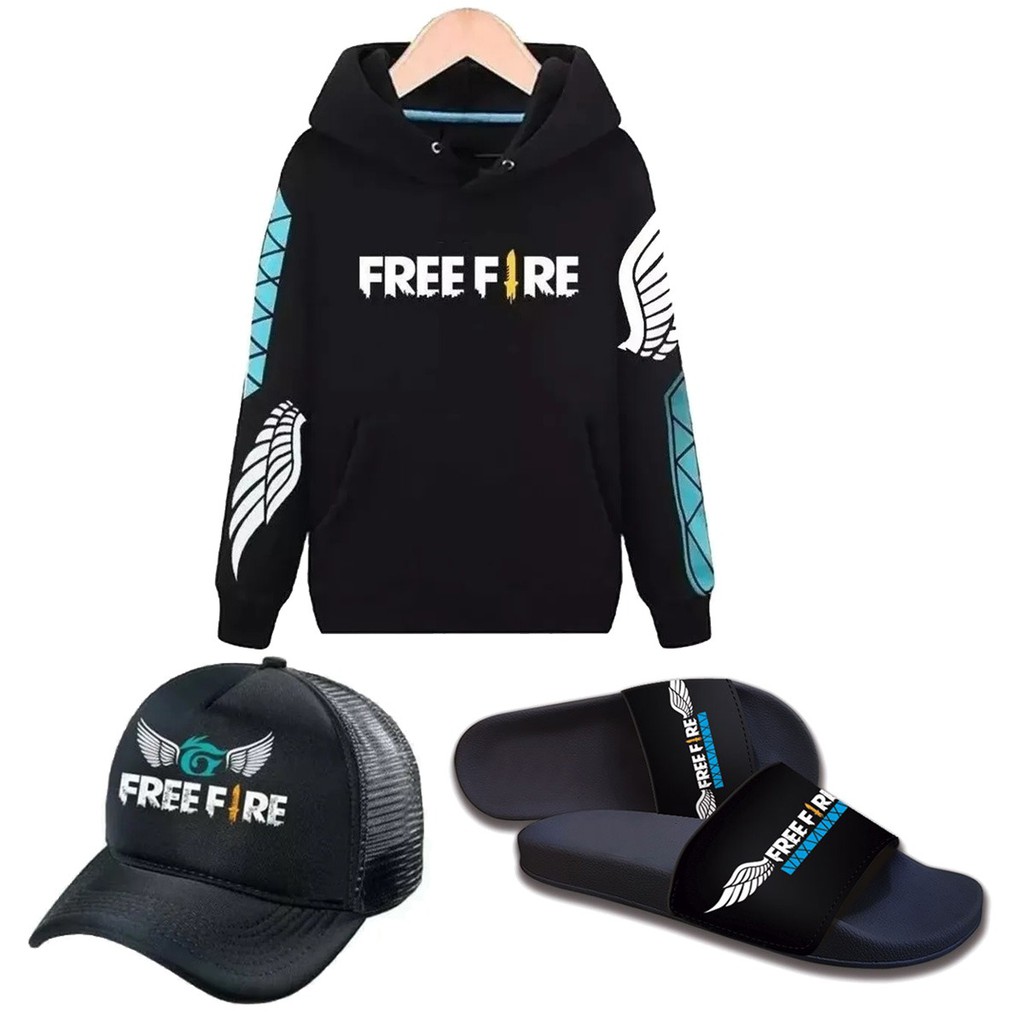blusa de frio do free fire de mestre