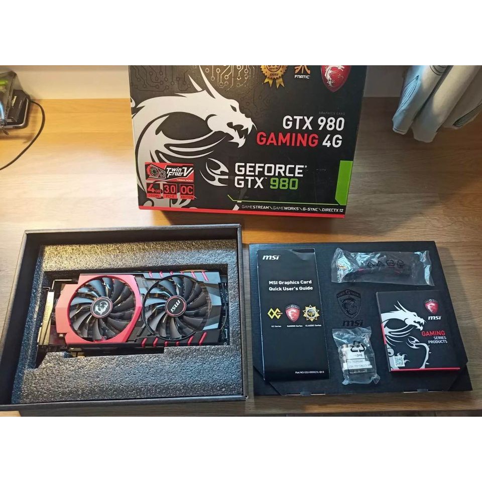 Placa de vídeo MSi Geforce GTX 980 | Shopee Brasil