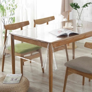 Toalha De Mesa 2,00x1,40m Plastico Transparente Impermeável