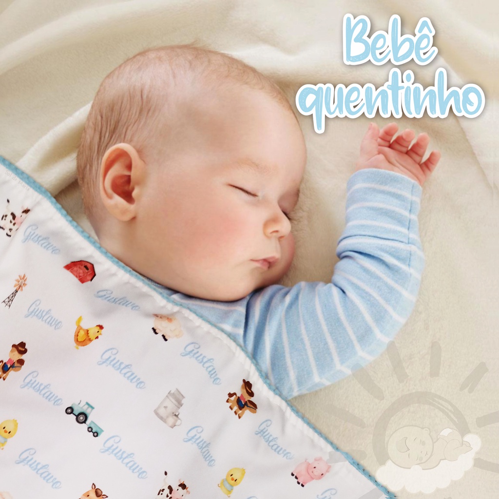 Manta Personalizada bebê Harry Potter