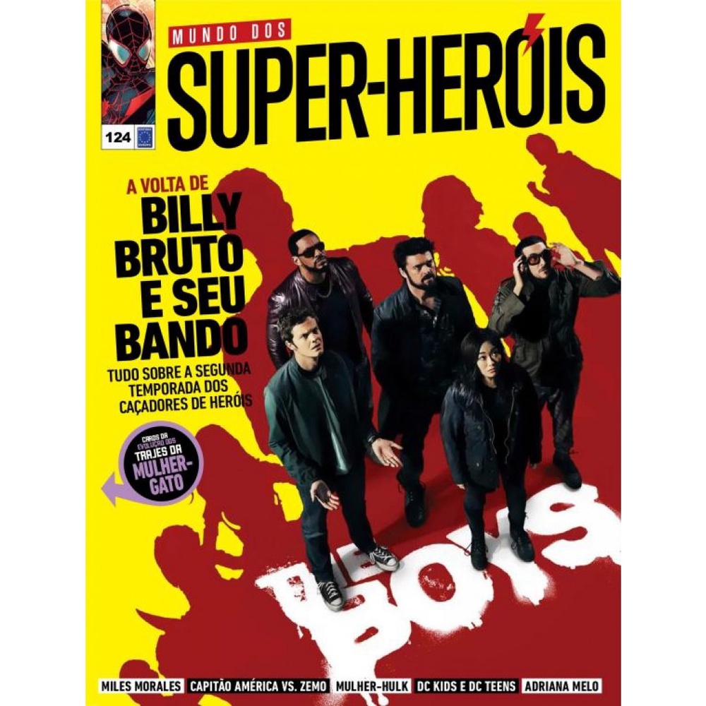 Revista Mundo dos Super-Heróis - A volta de Billy Bruto e seu Bando N° 124