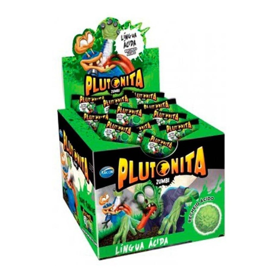 Chiclete Plutonita Língua Ácida C/40un - Arcor