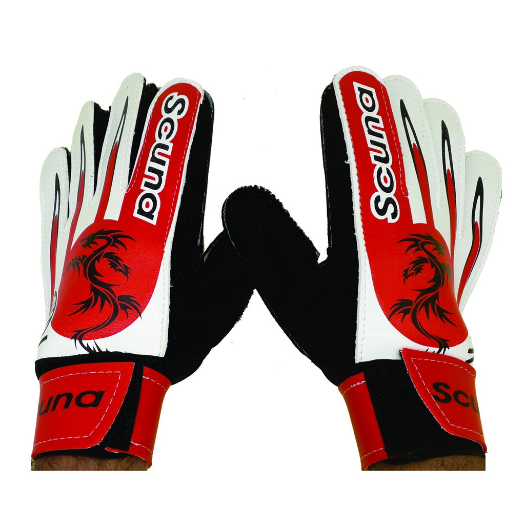 Luva de Goleiro Futebol Campo - DG Red