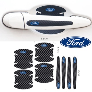 (Para Ford) Adesivo de filme de maçaneta da porta do carro para proteger o adesivo de proteção anti-riscos da maçaneta do carro Ranger KA EcoSport Territory