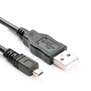 Cabo USB 2.0 De Sincronização De Dados Para DSC-W190 W310 W320 W330 W370 W520 W530 W550 W610 W620 W630 em Oferta na Shopee