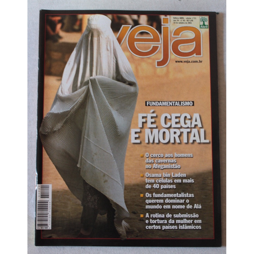 Revista Veja Nº 1721 Outubro/2001