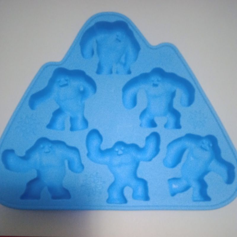 forma de gelo silicone formato mostro das neves