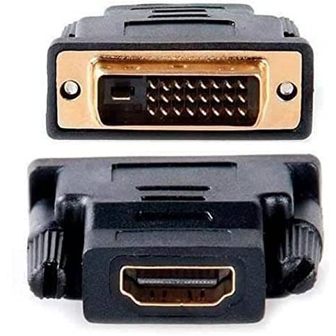 ADAPTADOR CONVERSOR DE HDMI FEMEA PARA DVI DUAL LINK MACHO 24 + 1 PINOS