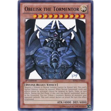 Yugioh Obelisk The Tormentor - Bp01-en021 - Rare
