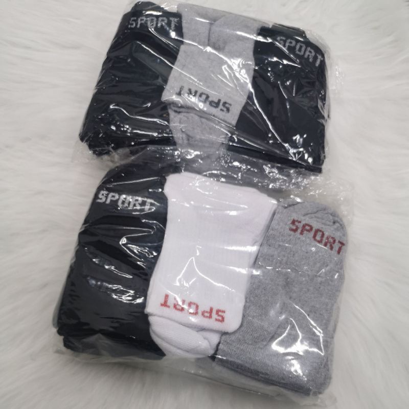 Kit 12 Pares de Meias Masculina algodão Cano alto Longo em Oferta na Shopee