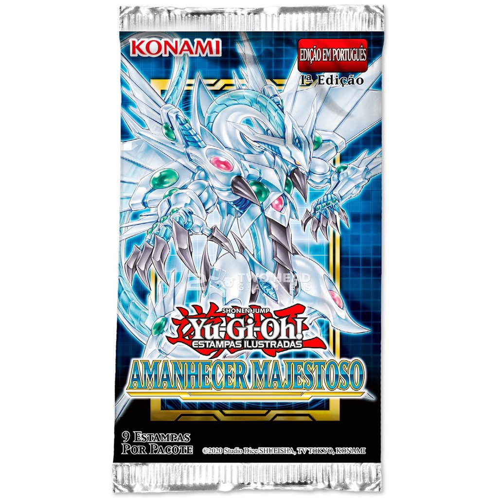 Yugioh Booster Amanhecer Majestoso Dawn Of Majesty Português