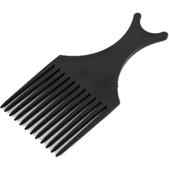 Pente Garfo Black Power Para Cabelo Afro E Cacheado