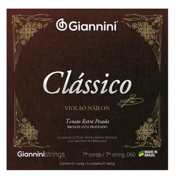Genwxpa-7 Corda Avulsa P/violao 7corda 060 Giannini ( 1 UNIDADE )