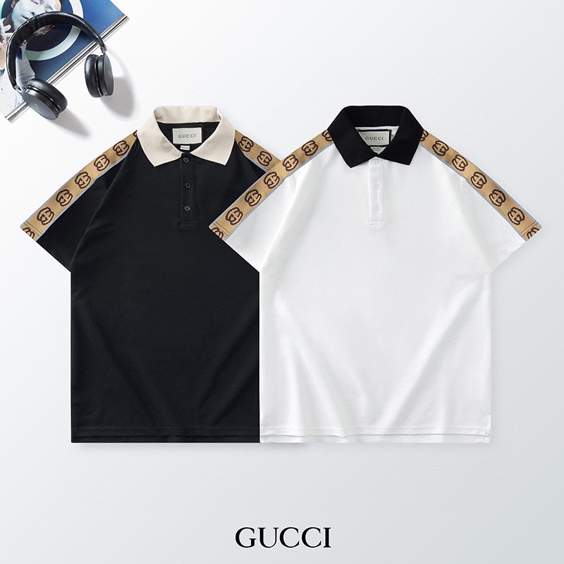 Camisa Polo Gucci Preta