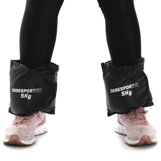 Caneleira / Tornozeleira 5 Kg Peso Par Treino Fitness Crossfit Reforçado