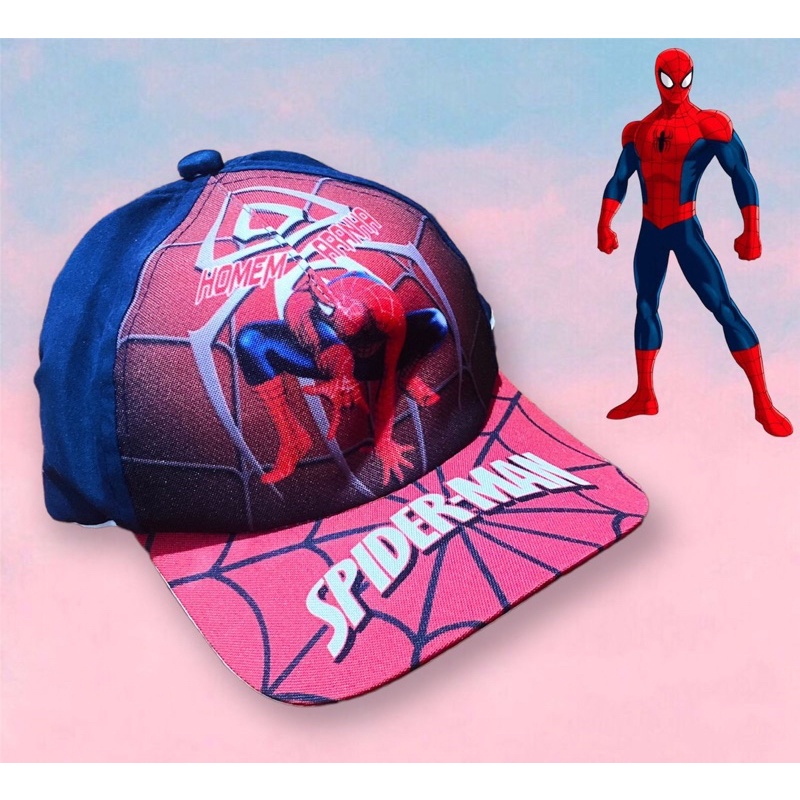 Chapéu de Criança Boné Infantil Homem Aranha