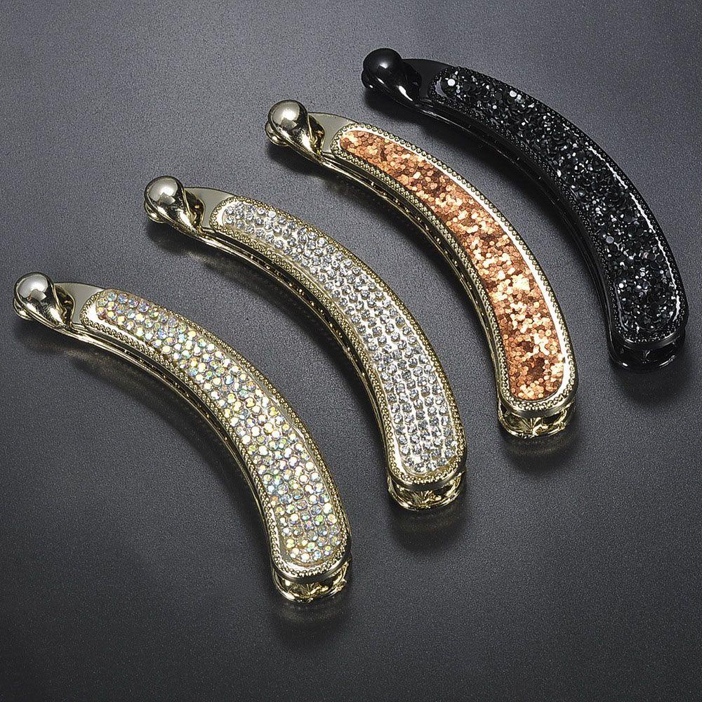Detalhes do XINLEEN Grampo De Cabelo Garra Simples Coreia Headwear Clássico Banana Meninas Presilha