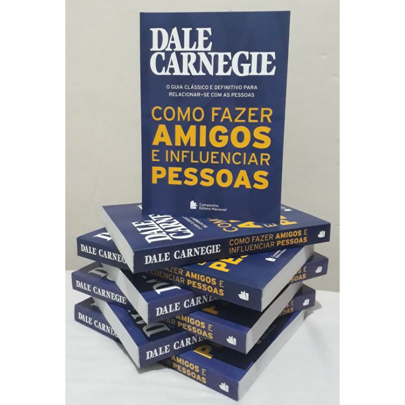 Livro Como Fazer Amigos E Influenciar Pessoas De Dale Carnegie Bolso Shopee Brasil