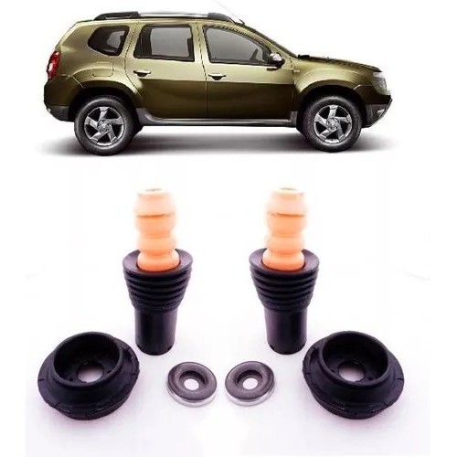 Kit Coxim Batente Coifa Amortecedor Dianteiro Renault Duster em Oferta na Shopee