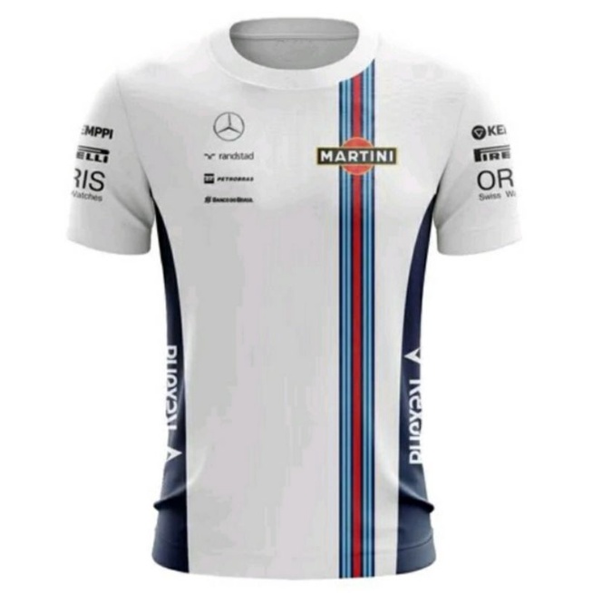 Camisa/Camiseta Martini Branco Fórmula 1