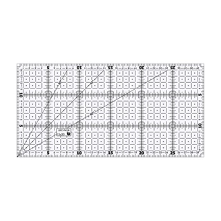Regua Patchwork 30x15 Quadriculada 15x30cm Costura Criativa Scrapbook em Oferta na Shopee
