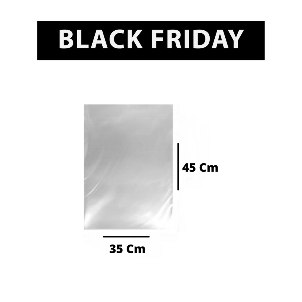 Embalagens Transparente Saco Plastico Sacola 35x45 500g - 50 Unidades Aproximadamente em Oferta na Shopee