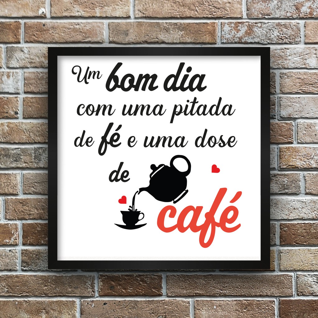 Quadro Cozinha Área Gourmet Frase Com Moldura e Vidro | Shopee Brasil