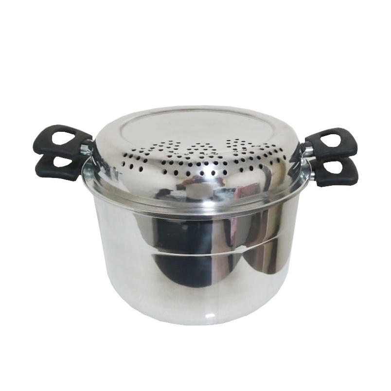 Panela Espagueteira Grande Profissional Com Escorredor 6L