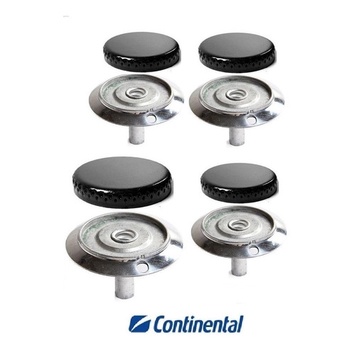 Kit Espalhador + Sorvete Peças Fogão Continental 4 Bocas