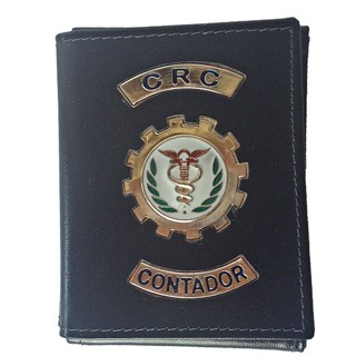 Carteira de couro legítimo para Contador em Oferta na Shopee