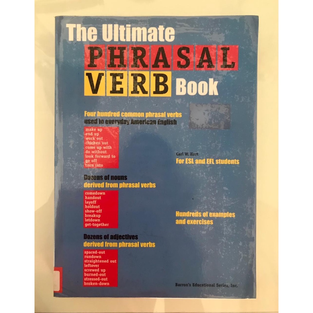 ATIVIDADES EM BRANCO The Ultimate Phrasal Verb Book - Calr W. Hart ...