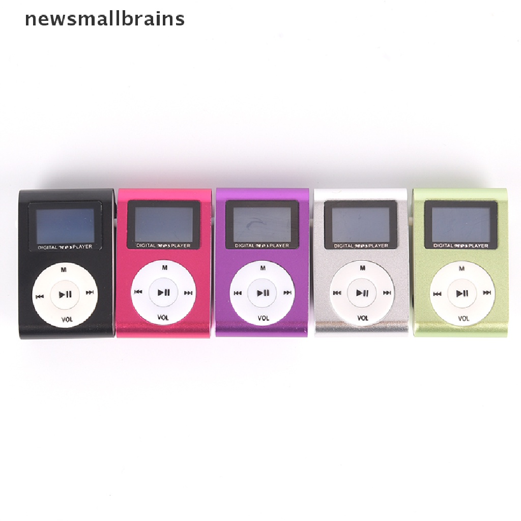 Newsmallbrains Portable Mini USB Digital MP3 Player LCD Screen Support