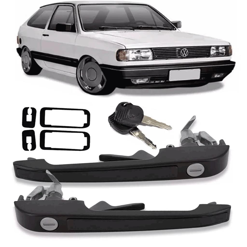 Par Macaneta Gol Voyage Parati Saveiro G1 Santana  90 +calco - Spare Parts and Accessories for Vehicles