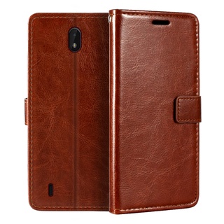 Capa Flip Com Carteira De Couro PU Para Nokia C01 Plus/C1 2a Edition