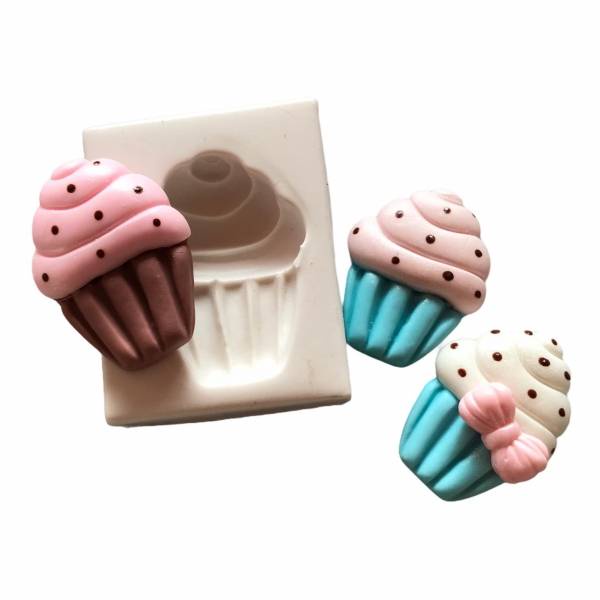 Molde de Silicone para Biscuit Artesanato e Confeitaria Cupcake Juliete 1495