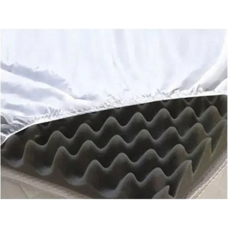 Lençol Capa Colchão Caixa/casca De Ovo Solteiro Impermeável em Oferta na Shopee
