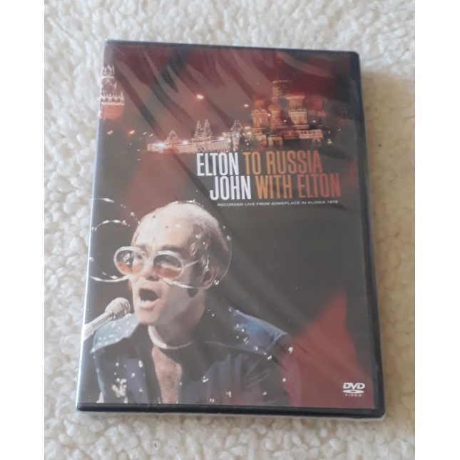 DVD Elton John To Russia with Elton - Original e lacrado