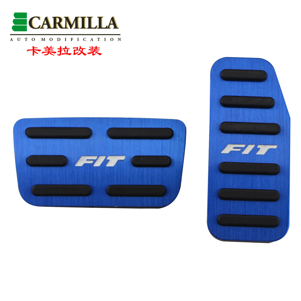Honda Fit Jazz 2011-2020 No Pedal Do Carro Peças De Reposição Acessórios Auto Freio Gas Protector Capa 2 Pçs/Set