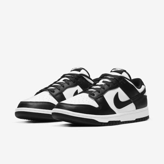 nike dunk low pro black white