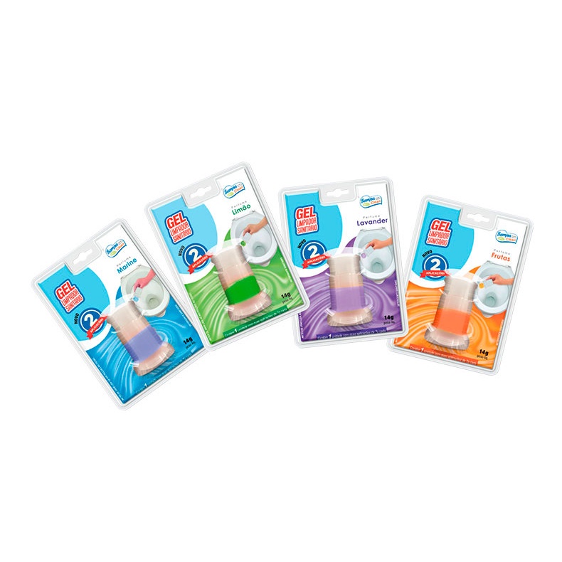 Kit 2 Gel Sanitário Com 2 Aplicações Lavander em Oferta na Shopee